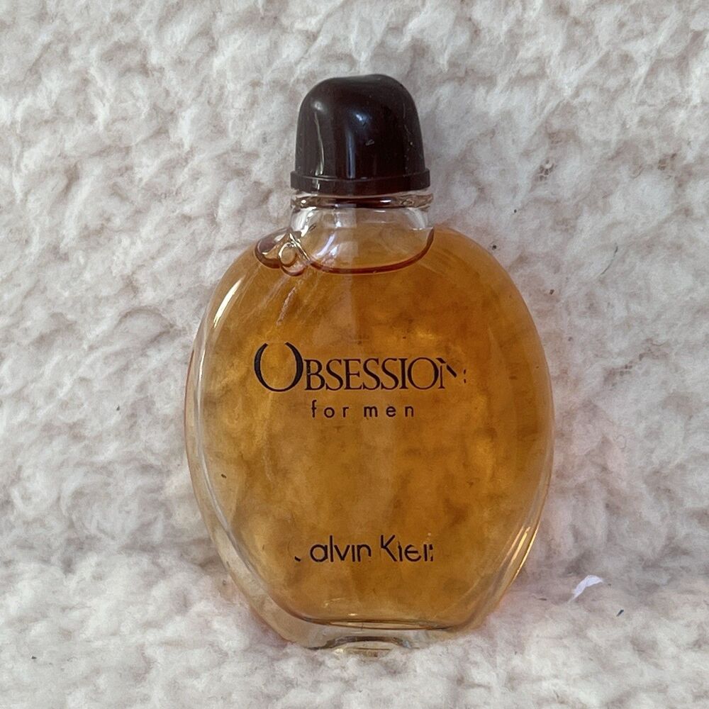 Calvin Klein OBSESSION for MEN eau de toilette SPLASH .5 fl oz Travel Size